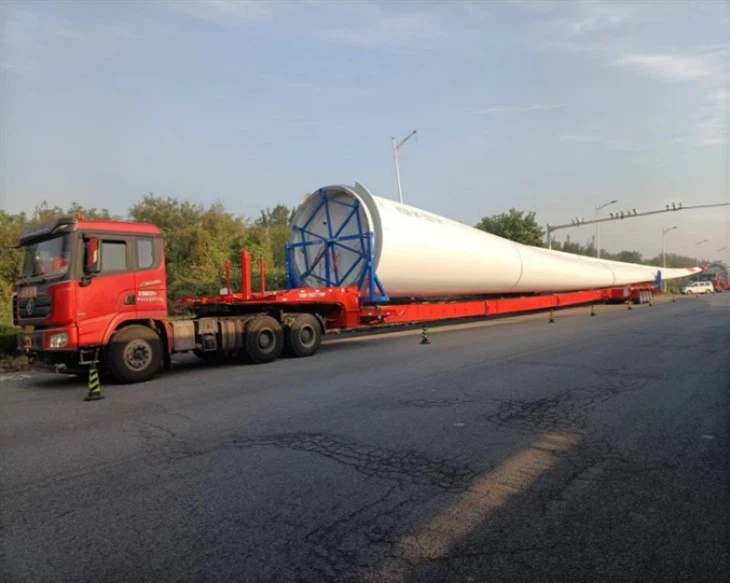 wind turbine blade trailer